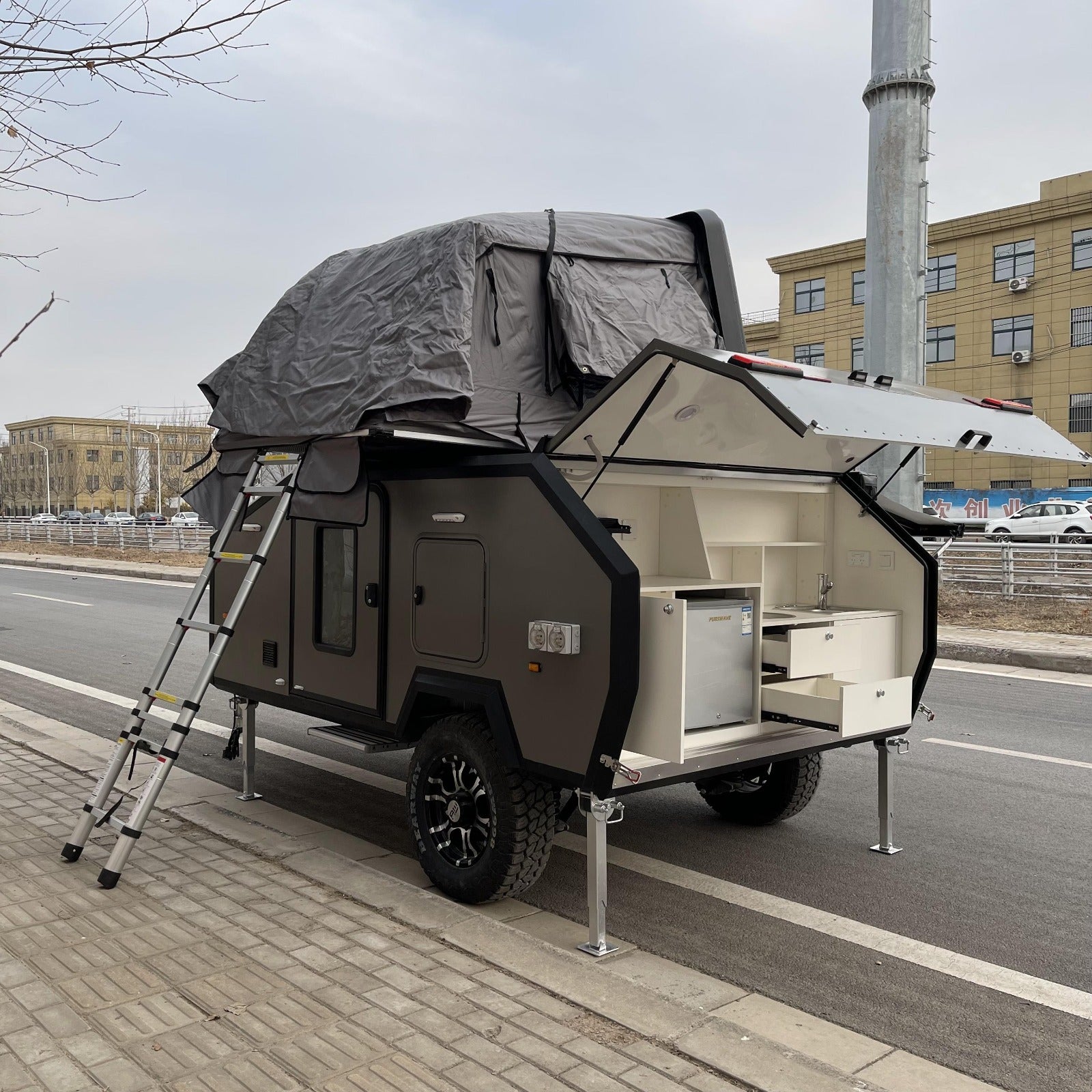 Nation Pride Trailers RT-350CC | Lightweight Mini Camping Trailer